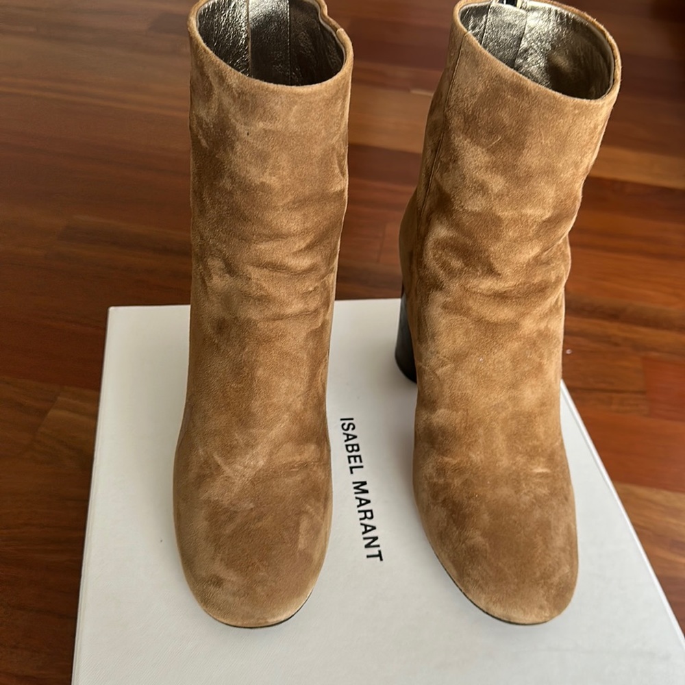 Isabel Marant brown suede boots